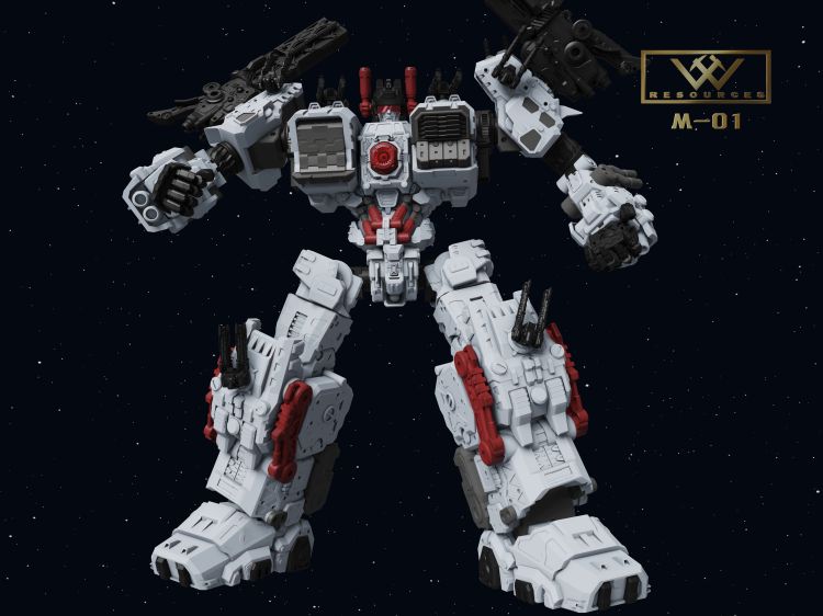 Pre Order W-Resources M-01 Iron Fortress (MP Metroplex) - Masterpiece Scale Figure