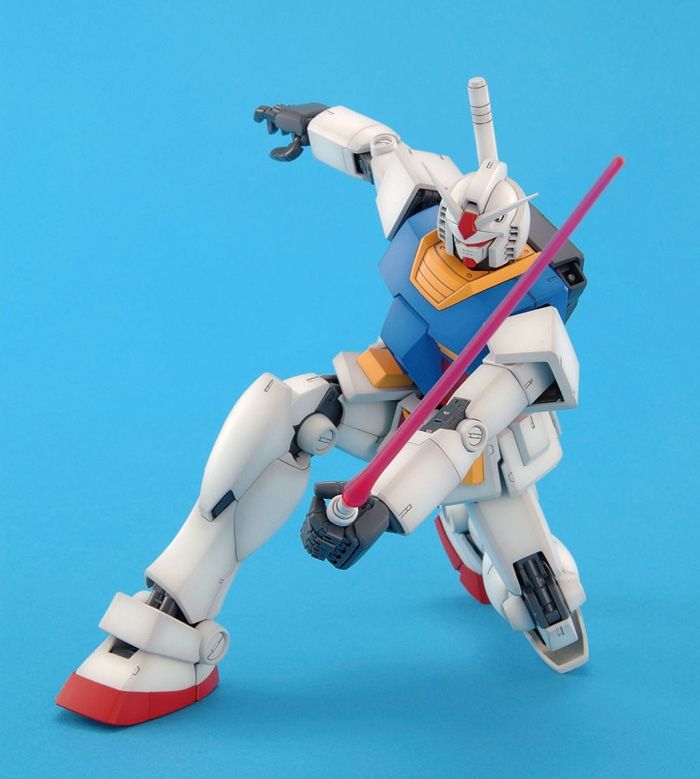 Bandai Hobby MG 1/100 RX-78-2 Mobile Suit Gundam Ver 2.0 Master Grade Model Kit