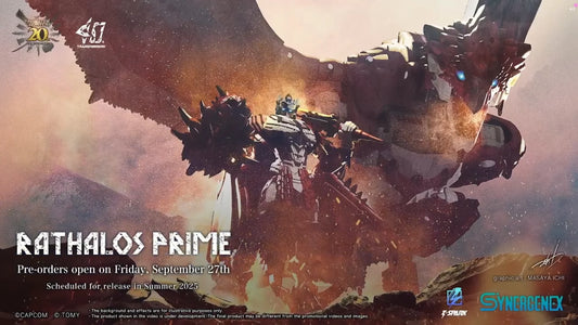 Pre Order Transformers Rathalos Prime Monster Hunter x Transformers collab (Japan Release)