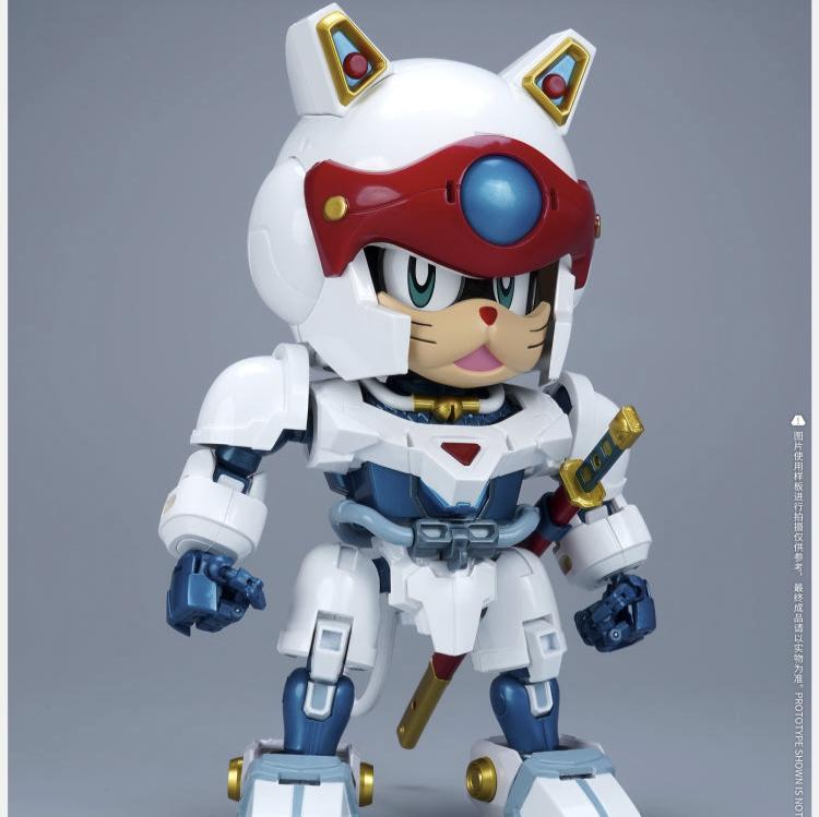 Samurai Pizza Cats Yattarou Action Figure by Heat Boys