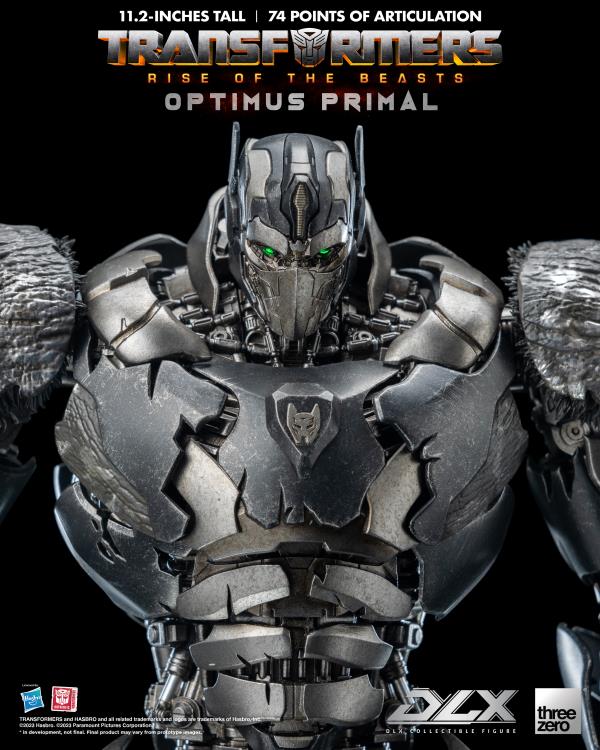 DLX Scale Collectible Series Optimus Primal Transformers Rise of the Beasts - Threezero