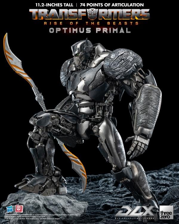 DLX Scale Collectible Series Optimus Primal Transformers Rise of the Beasts - Threezero