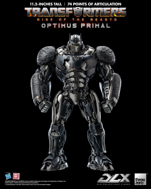 DLX Scale Collectible Series Optimus Primal Transformers Rise of the Beasts - Threezero