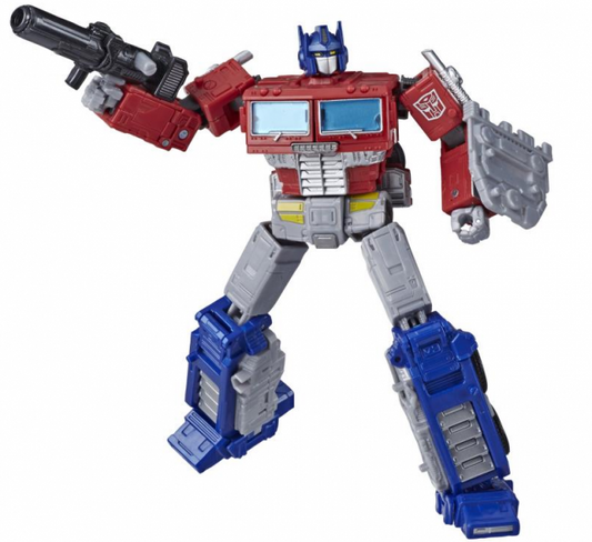 WFC-E11 Optimus Prime with Trailer Leader Class War for Cybertron Earthrise Chapter