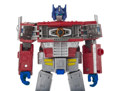 WFC-E11 Optimus Prime with Trailer Leader Class War for Cybertron Earthrise Chapter