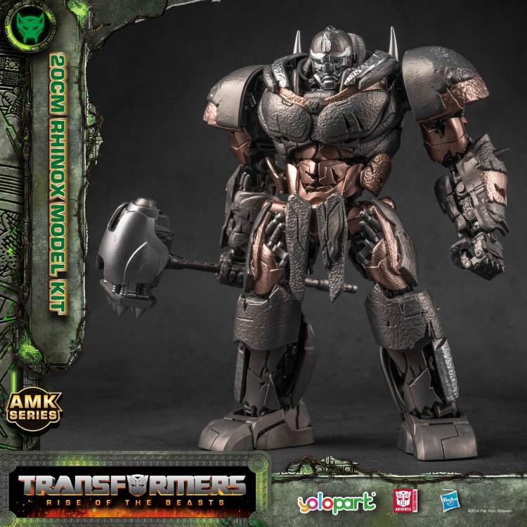 Transformers: Rise of the Beasts Rhinox Advanced Model Kit front view