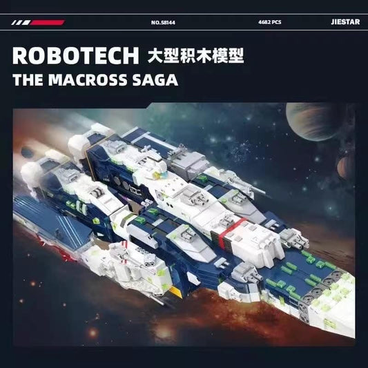 Macross SDF-1 LEGO Clone Kit by Jie Star