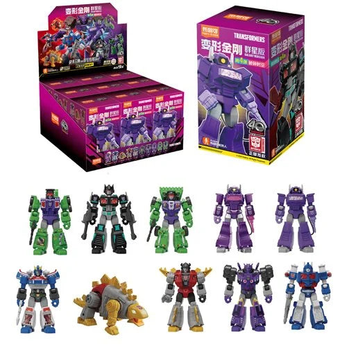 Buluke Blokees Transformers G1 Galaxy Version Vol. 4 Fractured Space Boxed Set of 9 Model Kits