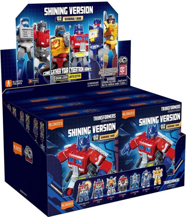 Transformers G1 Shining Version Vol.2 - Box of 6 Limited Edition Model Kits by Blokees