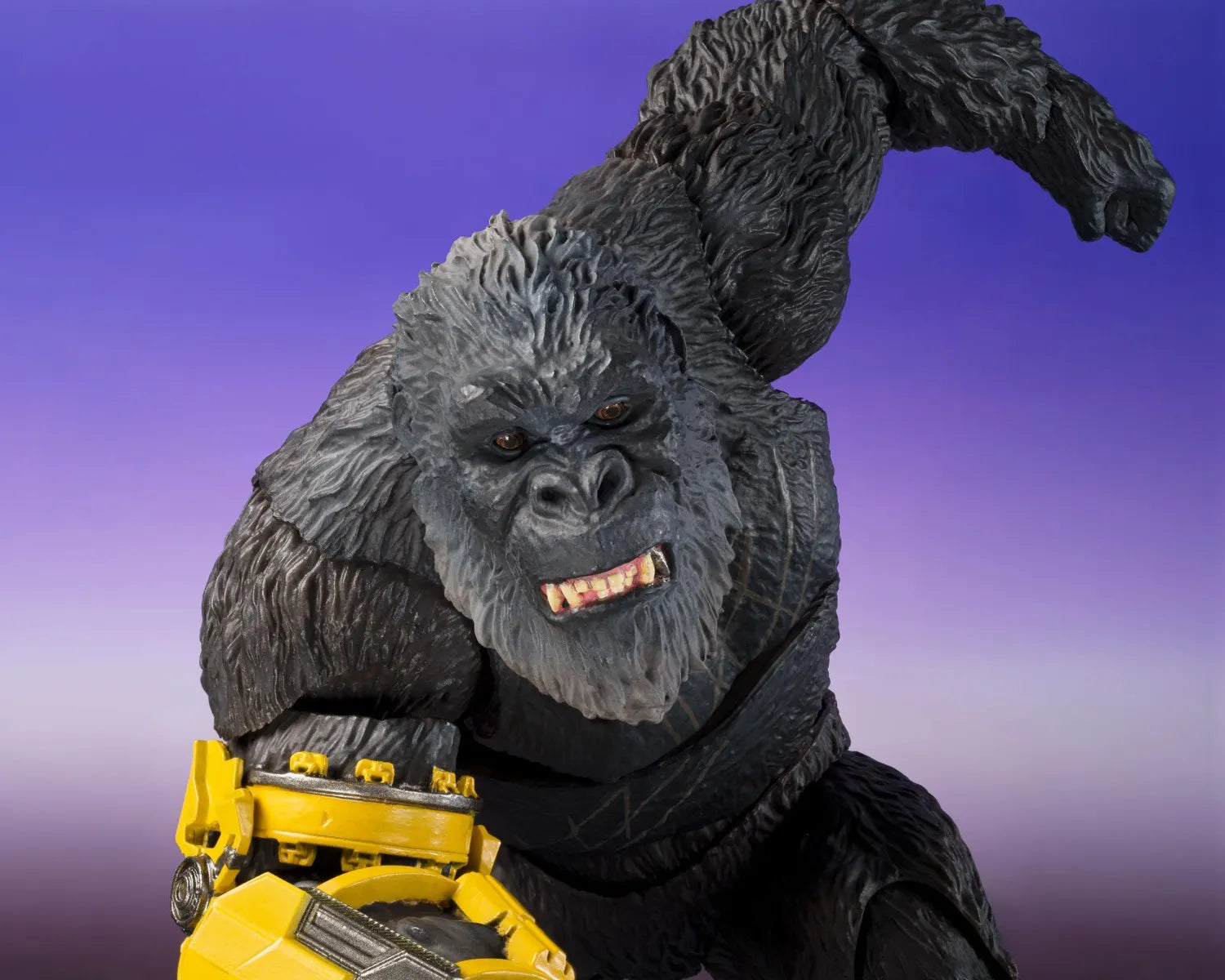 Shimo from Godzilla x Kong: The New Empire "Godzilla x Kong: The New Empire", TAMASHII NATIONS S.H.MonsterArts Kong's new face sculpt