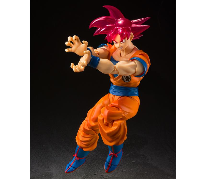 Sh figuarts super saiyan god deals goku