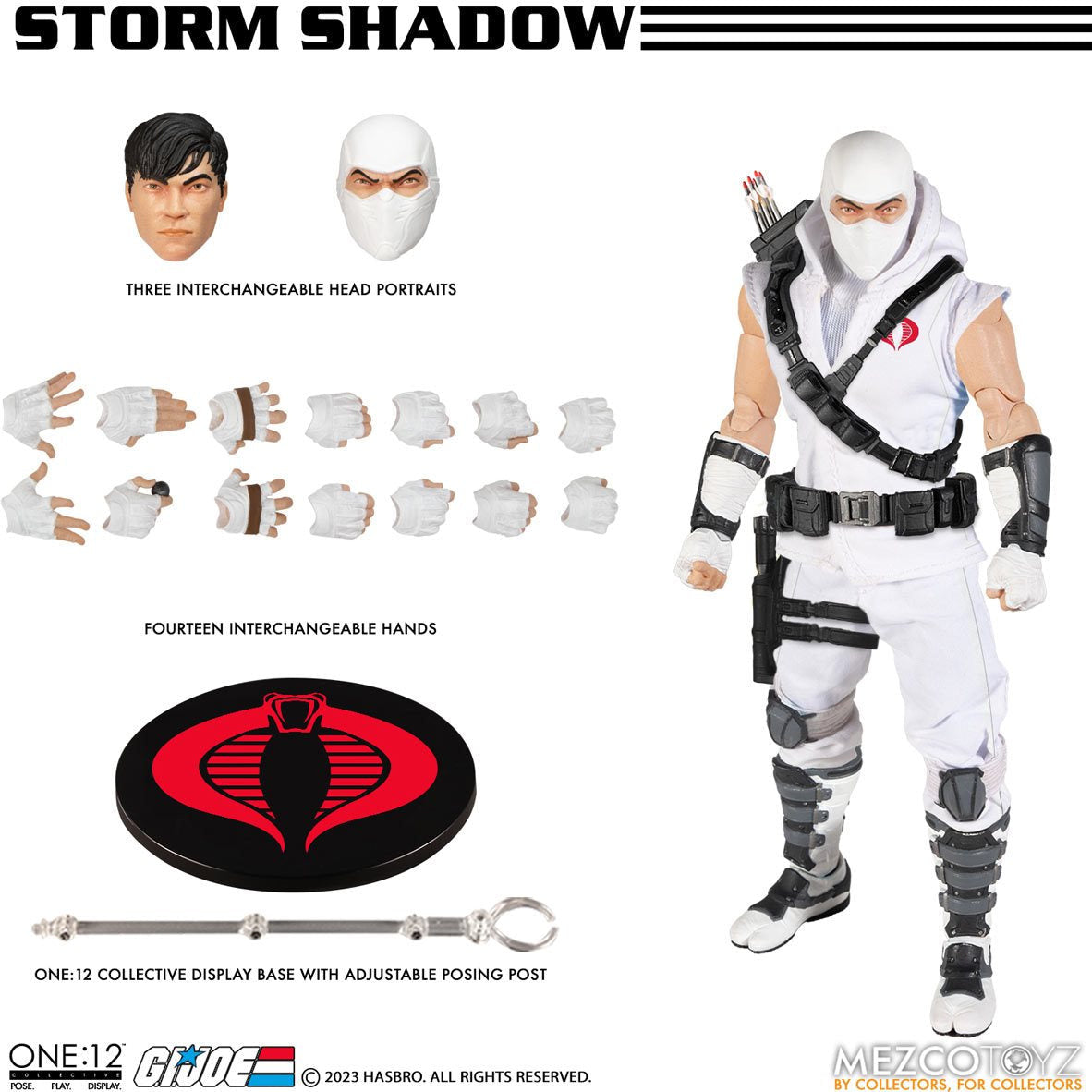 Pre Order G.I. Joe: Storm Shadow One:12 Collective Action Figure