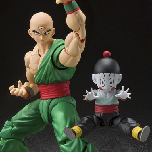 Dragon Ball Z S.H.Figuarts Tien and Chiaotzu Premium Bandai Exclusive Set