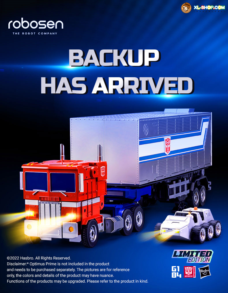 Robosen Optimus Prime Flagship Trailer Kit (Open Box inspected by Robosen)