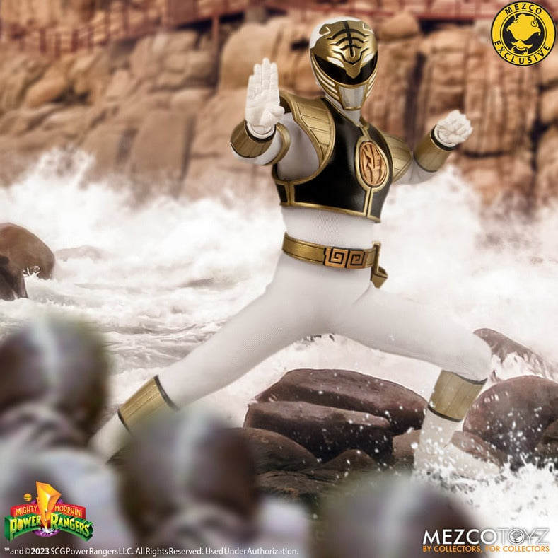 Mezco Toyz One:12 Collective Mighty Morphin' Power Rangers - White Ranger Exclusive
