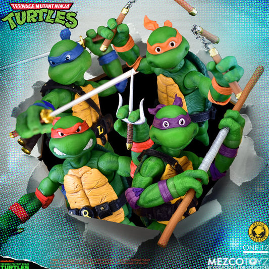 Mezco Teenage Mutant Ninja Turtles - Deluxe Animated Series Edition Exclusive